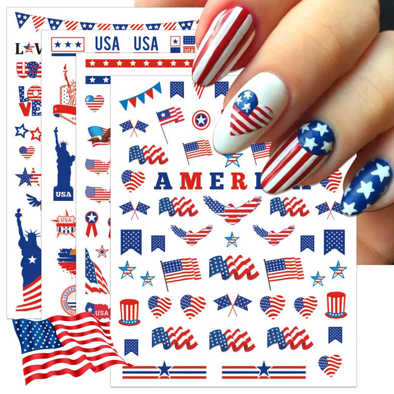 Patriotic Nail Stickers